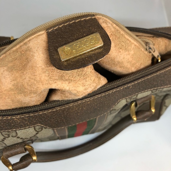 Vintage ~💥SOLD OUT💥Authentic Gucci Handbag - Picture 4 of 8